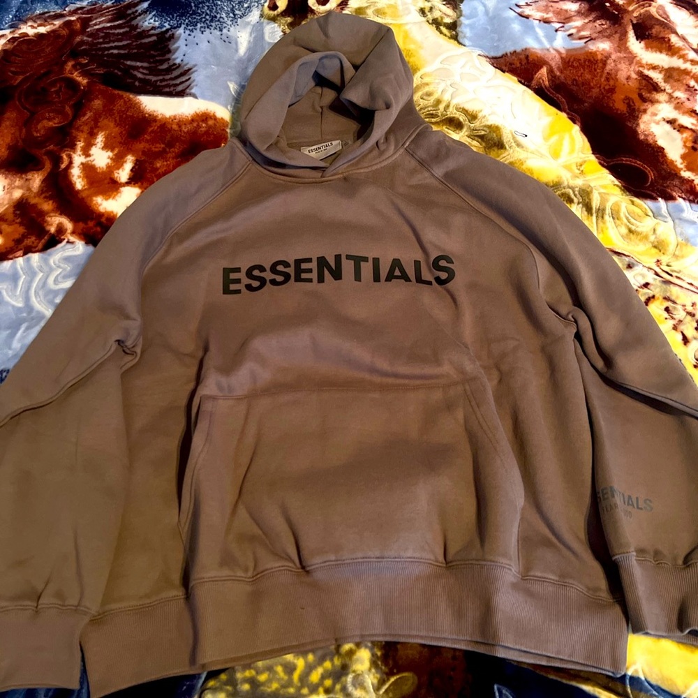 Fear of God Essentials Hoodie ‘Taupe’
